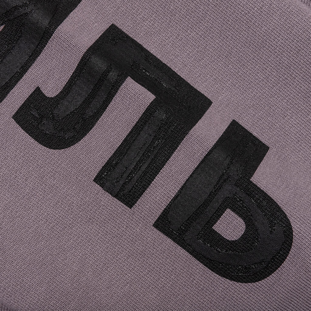 Flaming Skull Crewneck - Grey/Black