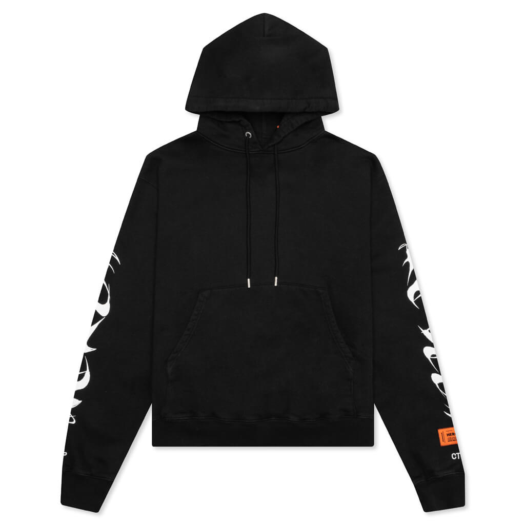 HP Brush Hoodie - Black/White