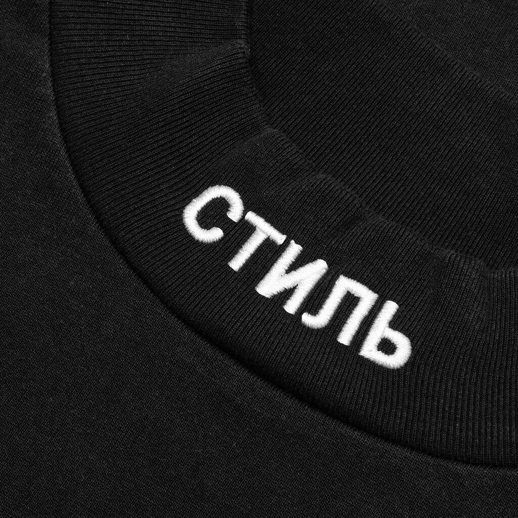 HP Brush L/S Turtleneck - Black/White