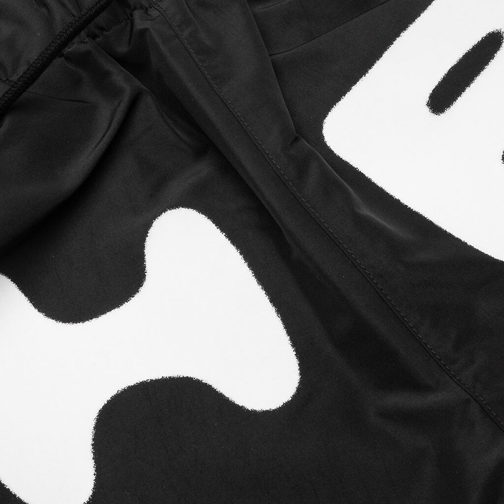 HP Print Nylon Shorts - Black/White