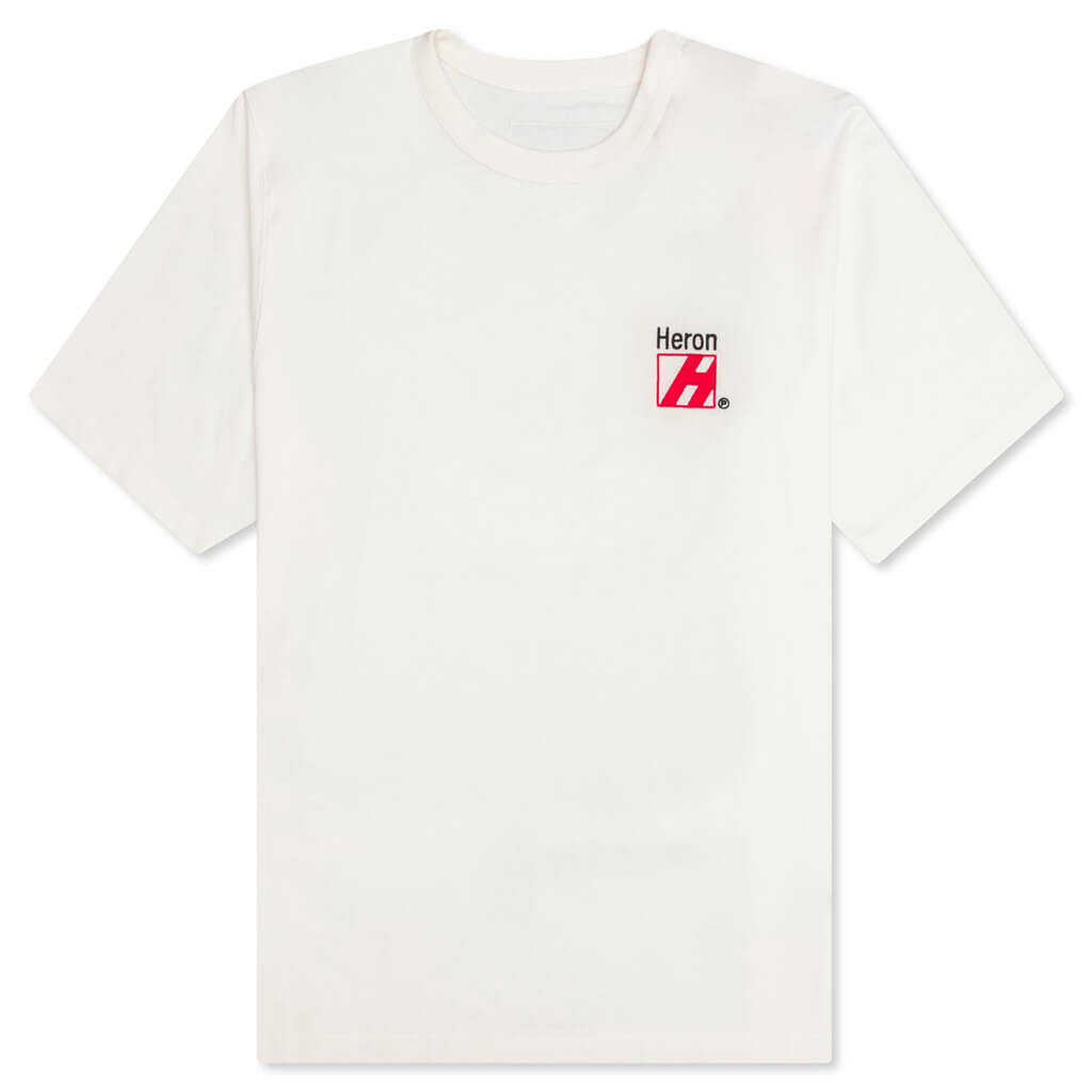 Multi Censored S/S Tee - White/Multi