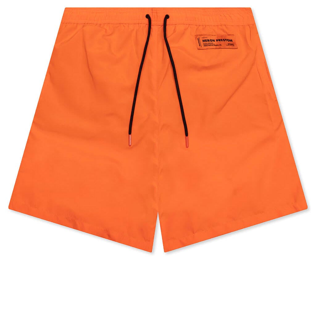 Nylon Swimshorts - Orange/No Color