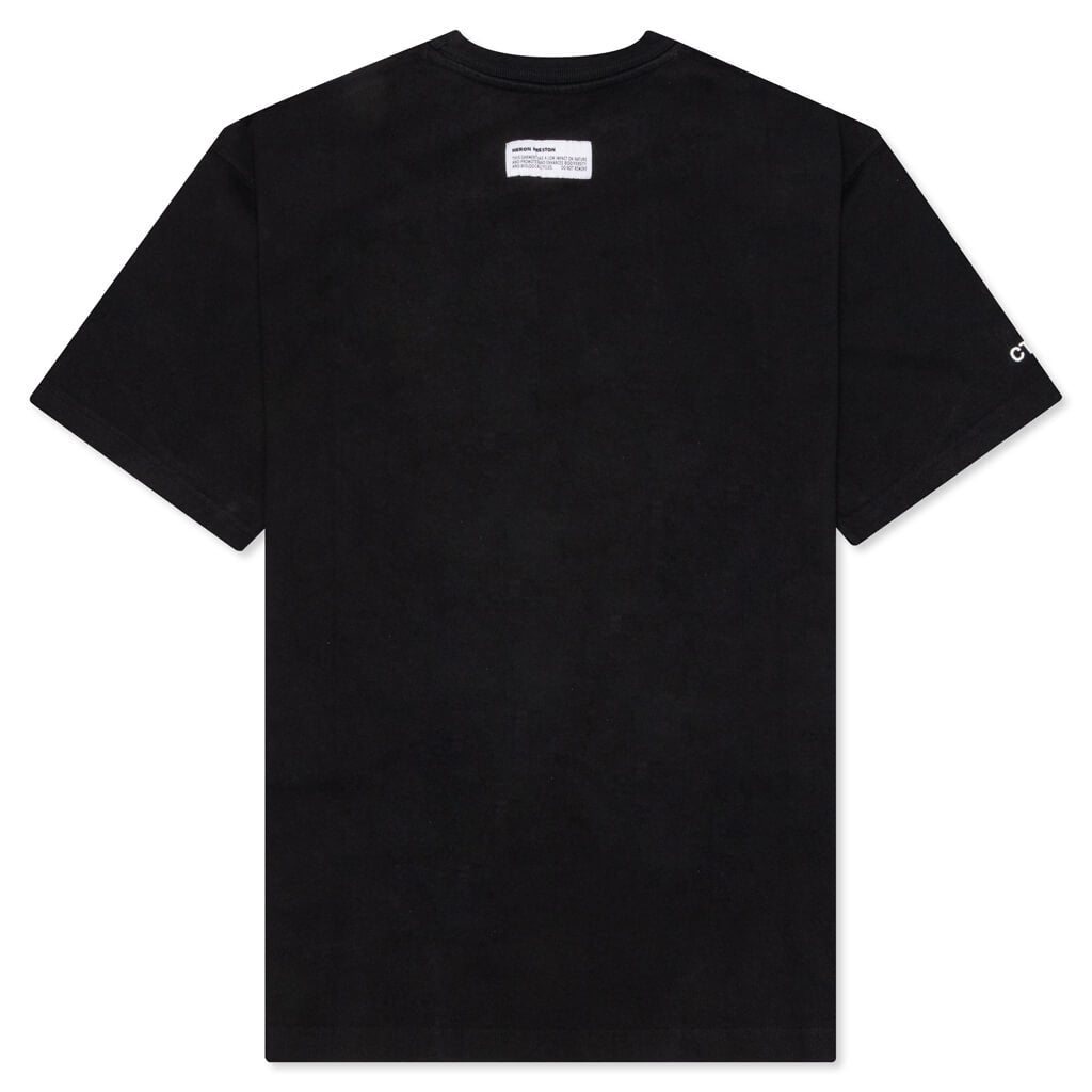 OS Censored Heron S/S Tee - Black/Grey