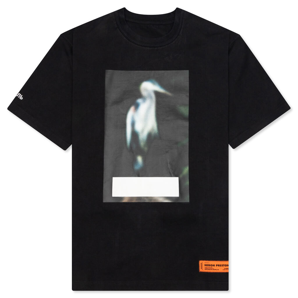 OS Censored Heron S/S Tee - Black/Grey