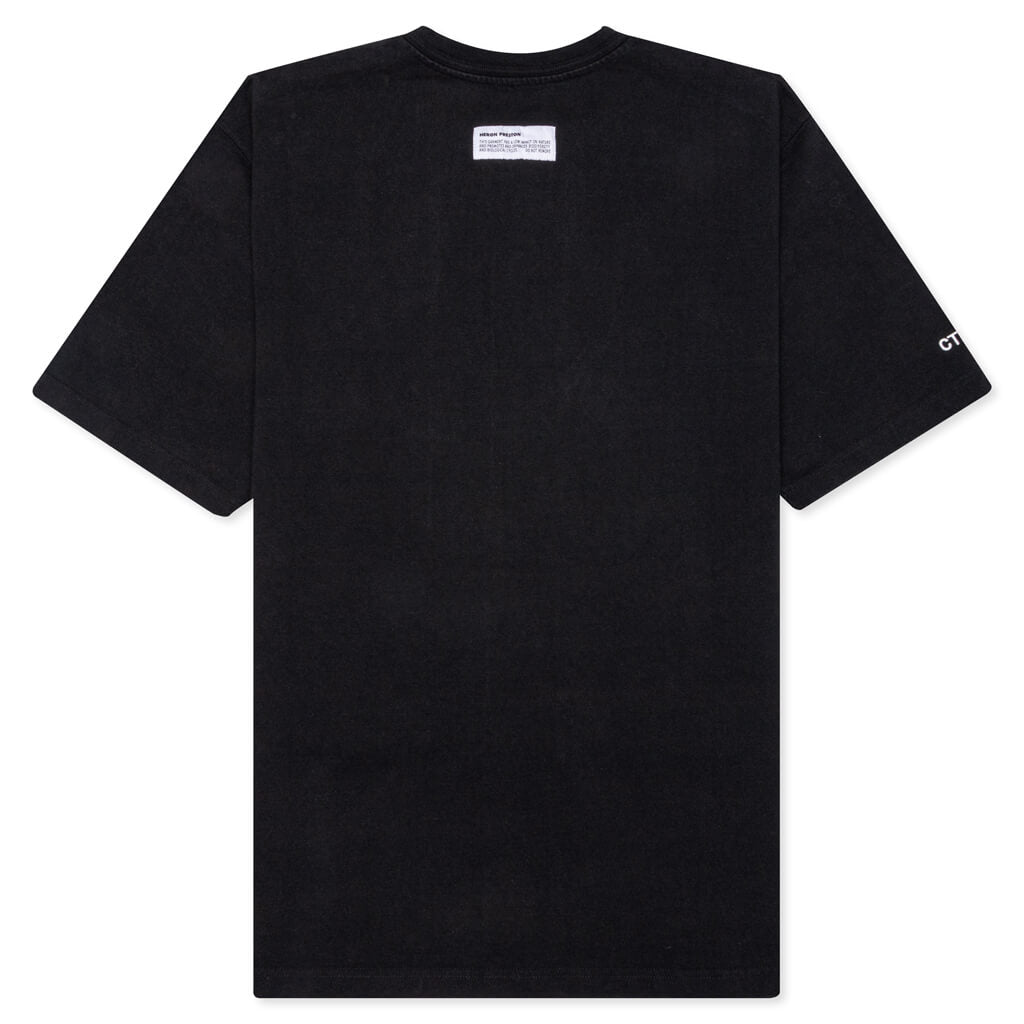 OS Split Herons S/S Tee - Black/Orange
