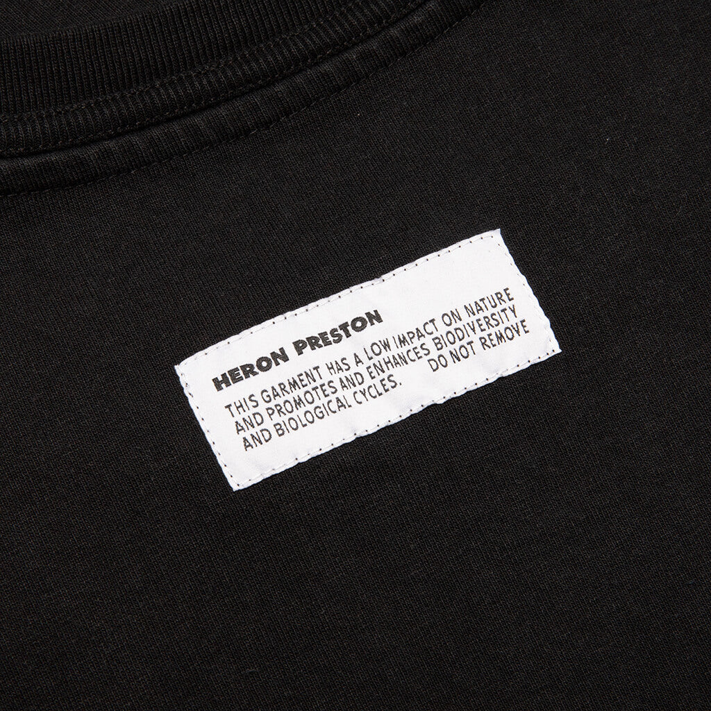 OS Split Herons S/S Tee - Black/Orange