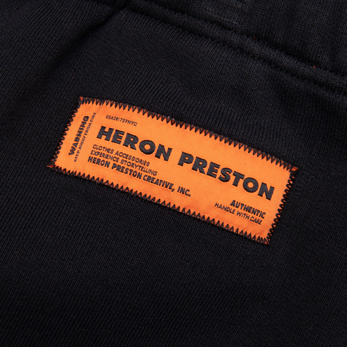 Plain Sweatpants CTNMB Vertic - Black/White