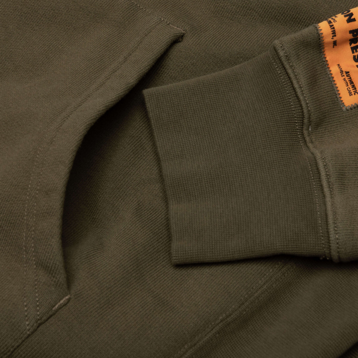 Preston Racing Hoodie - Dark Olive