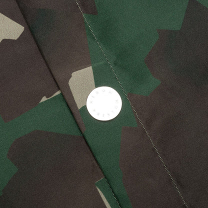 S/S Camo Nylon Shirt - Camo Green