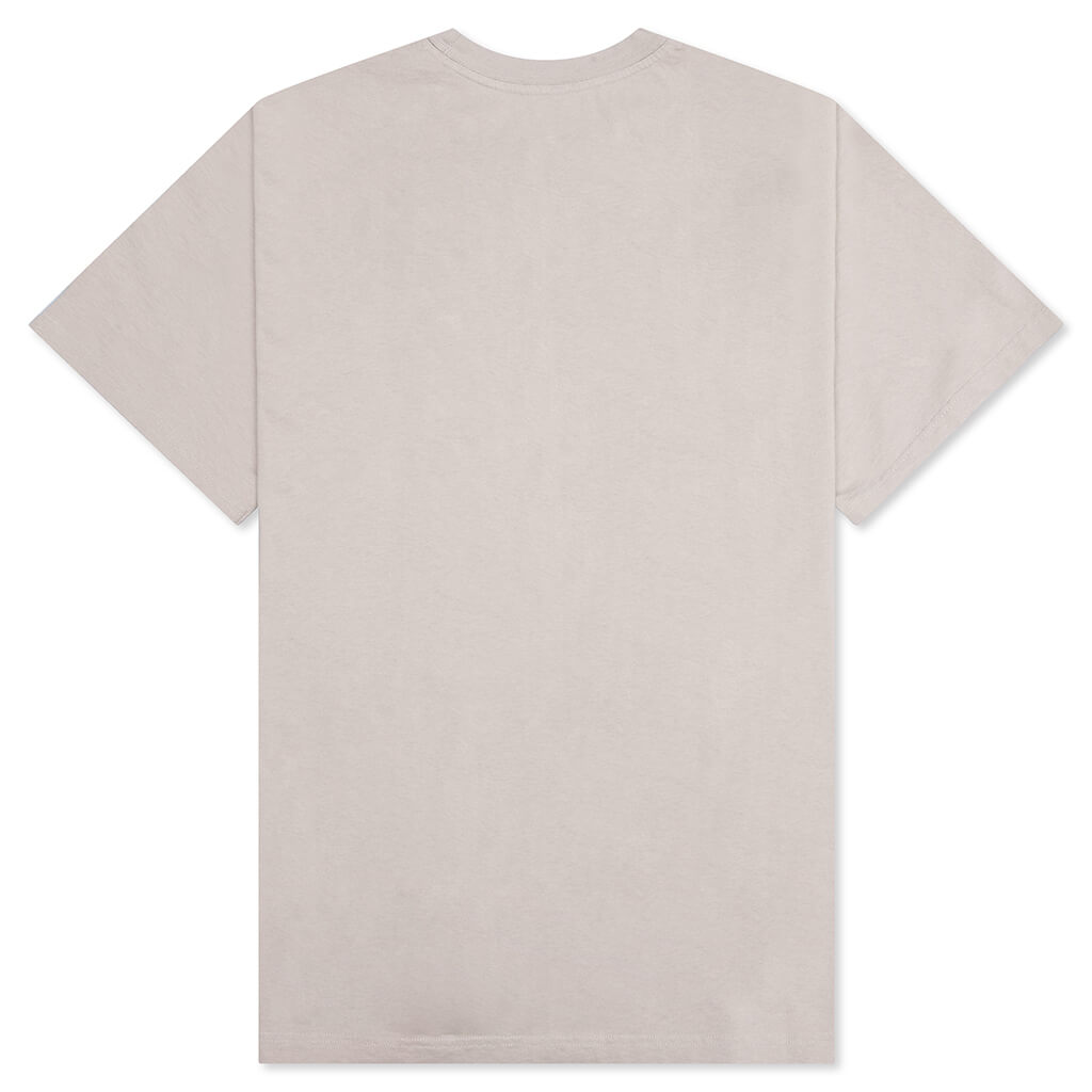 S/S Tee OS Heron Abstract - Grey/Orange