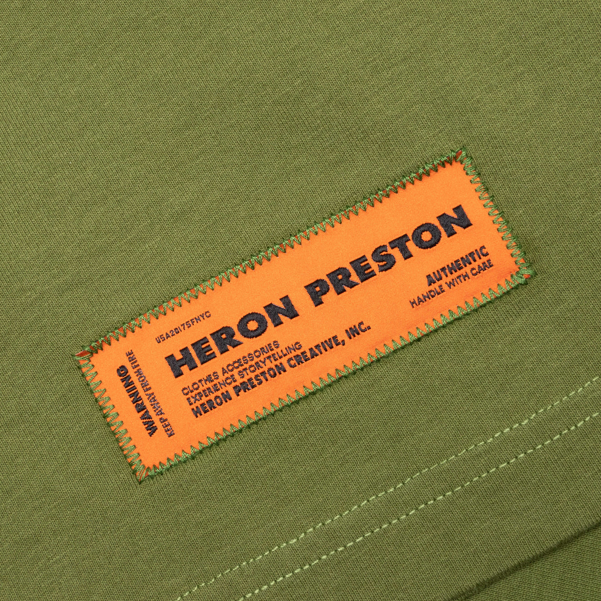 S/S Tee Reg CTNMB - Green/White