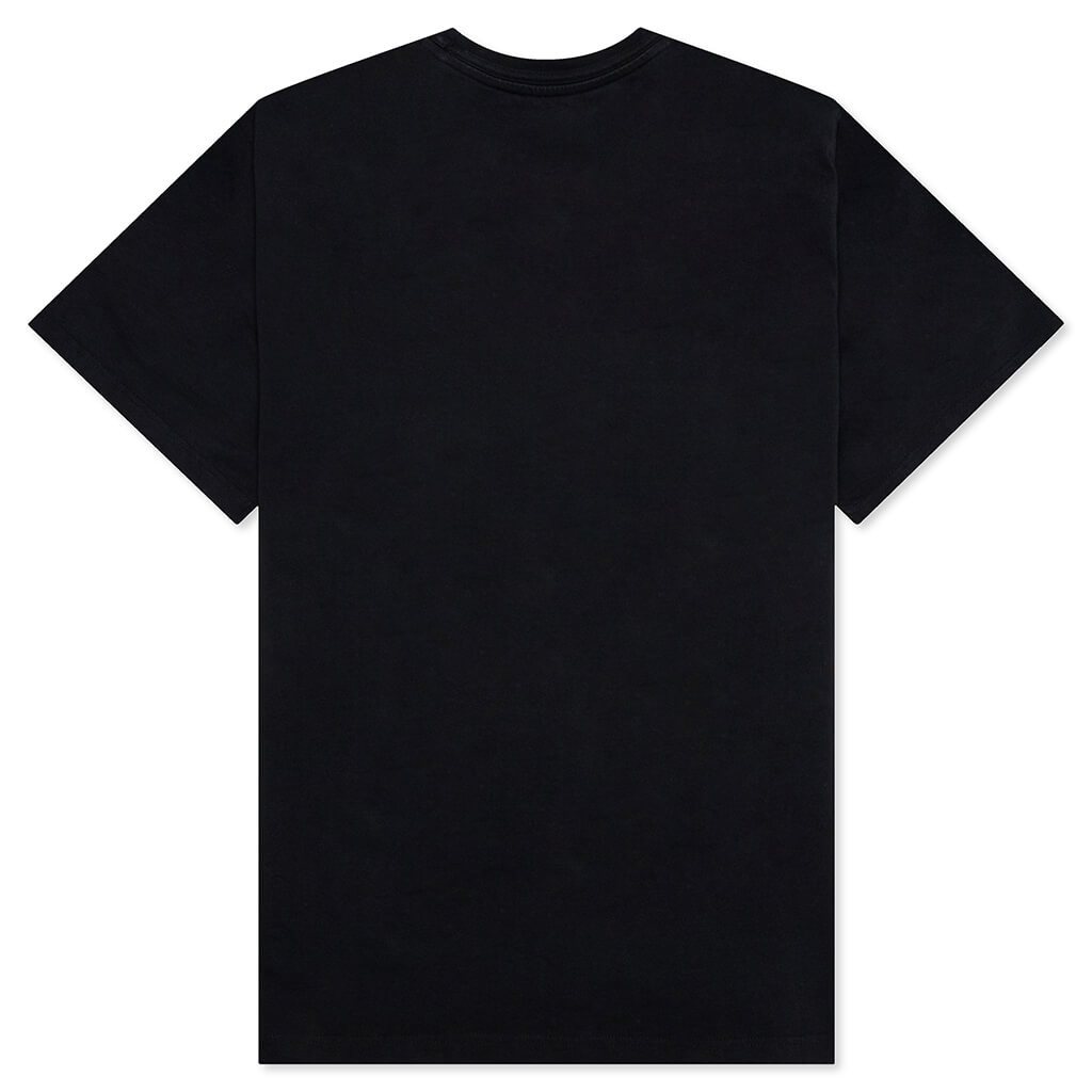 S/S Tee Reg CTNMB Strass - Black/Green