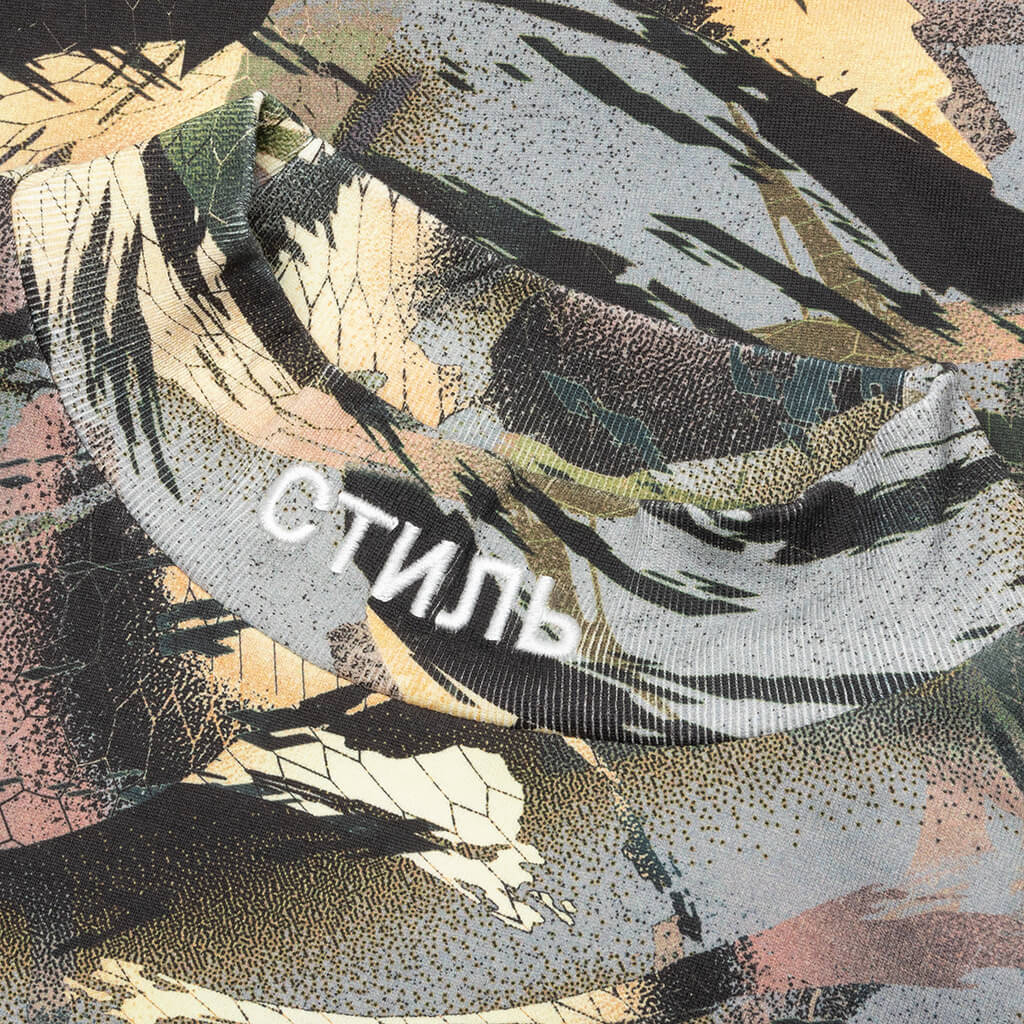 S/S Turtleneck Camo - Camouflage Green