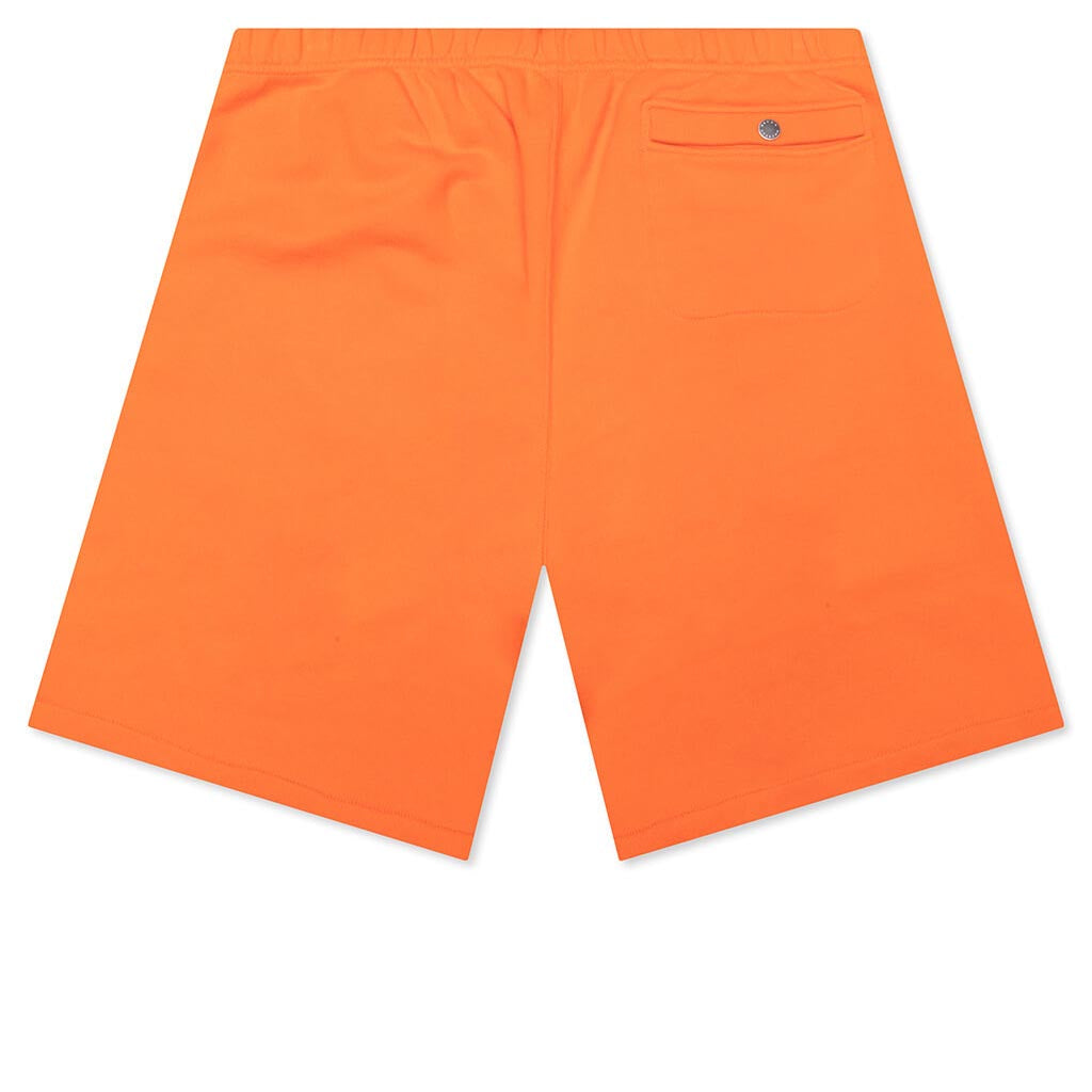Sweatshorts Logo Recycled CO - Orange/No Color