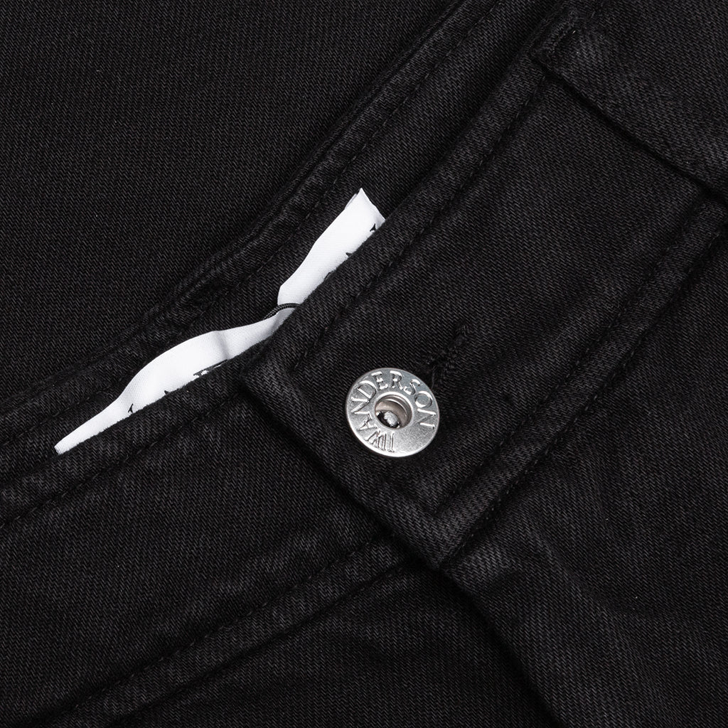High Waist Wide Leg Trousers - Black