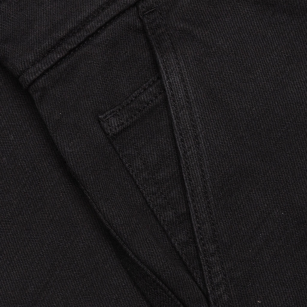 High Waist Wide Leg Trousers - Black