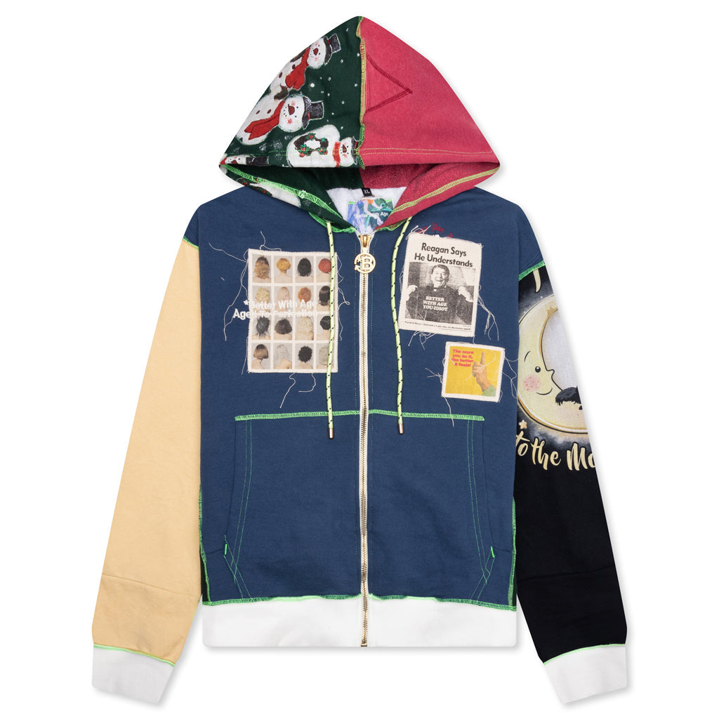 Hinckley Zip Up Hoodie - Multi