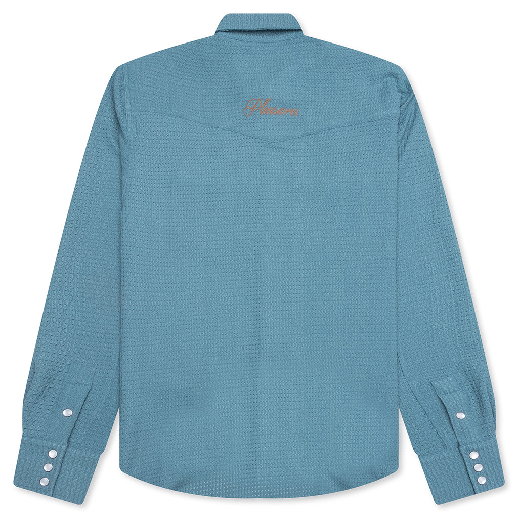 Hive Western Shirt - Blue