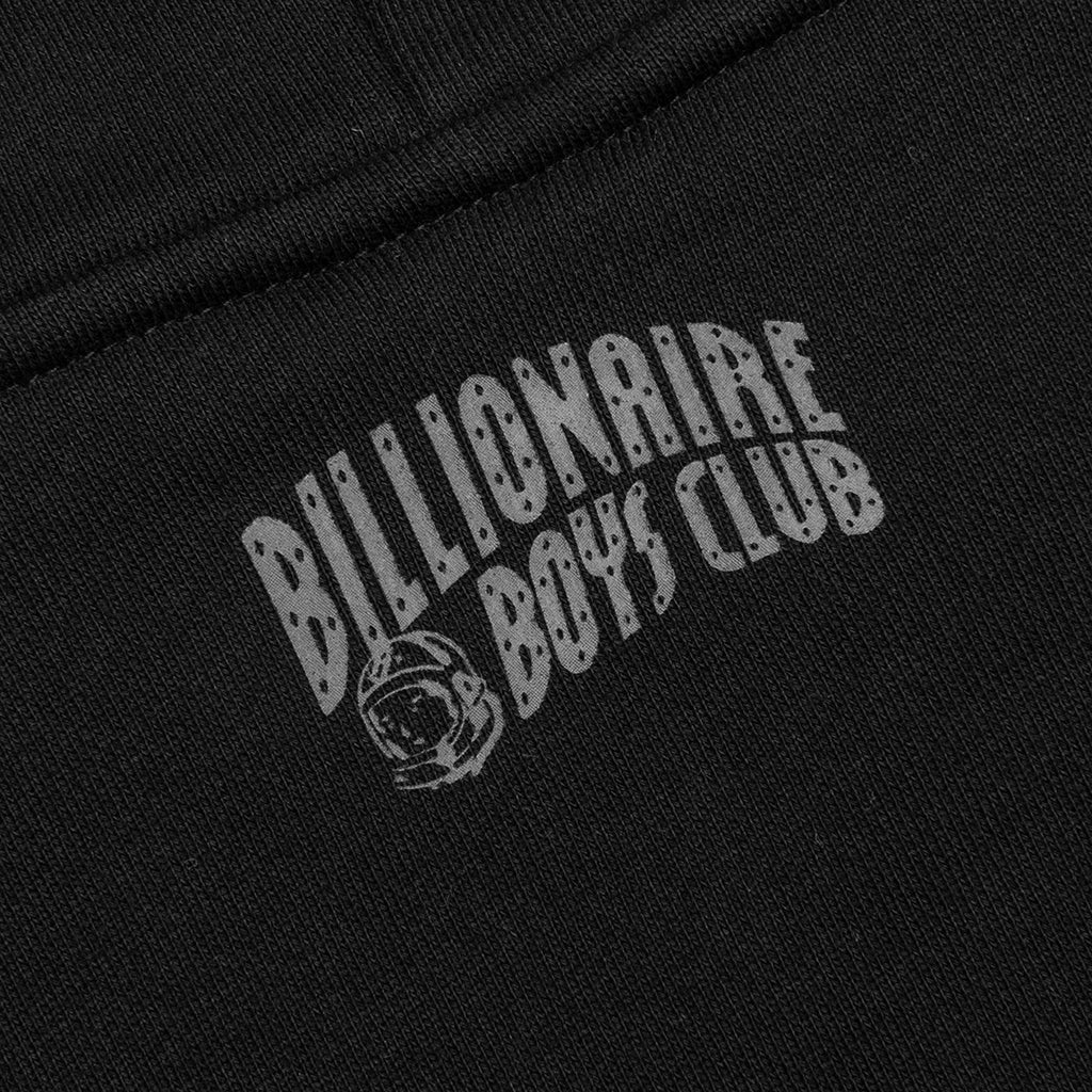 HMU Zip Front Hoodie - Black