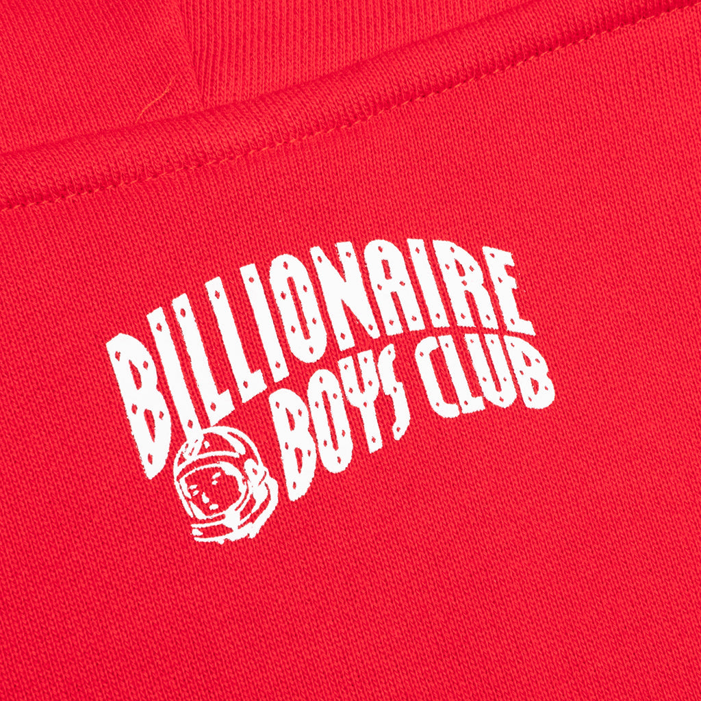 HMU Zip Front Hoodie - Red