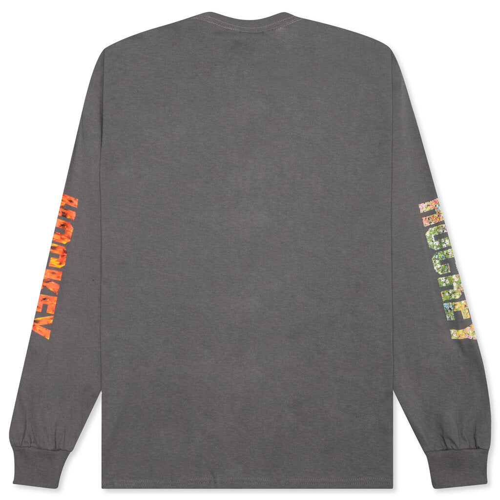Aria L/S Tee - Charcoal