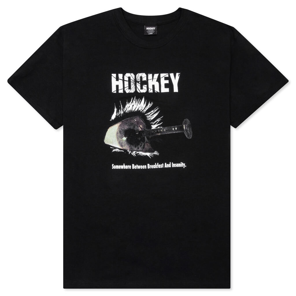 Breakfast Insanity Tee - Black