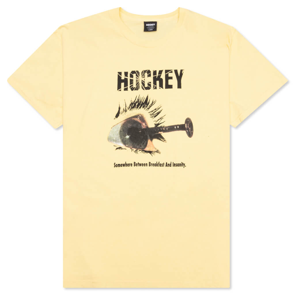 Breakfast Insanity Tee - Cornsilk