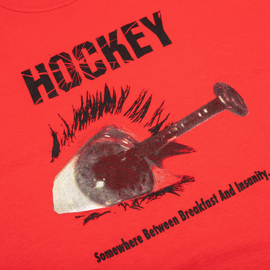 Breakfast Insanity Tee - Red