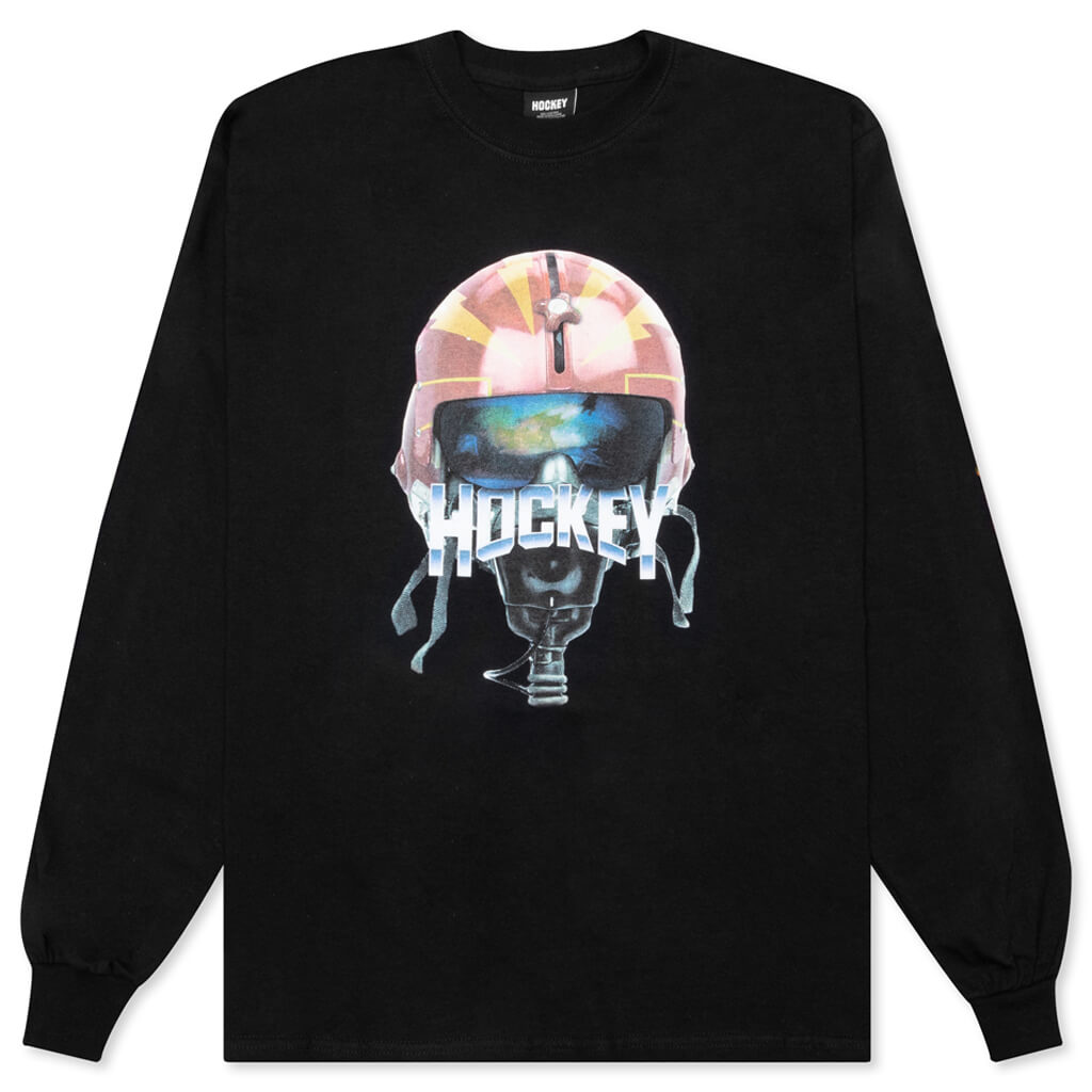 Eject L/S Tee - Black