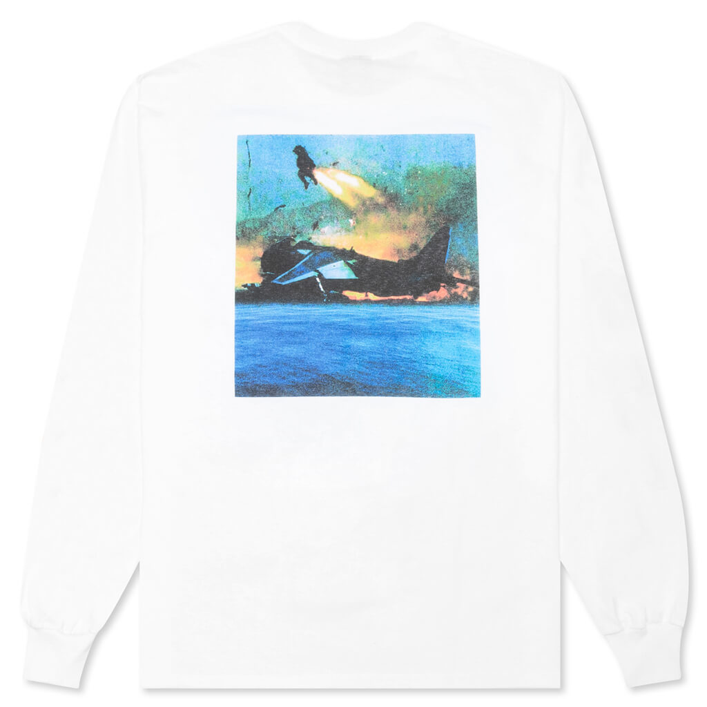 Eject L/S Tee - White