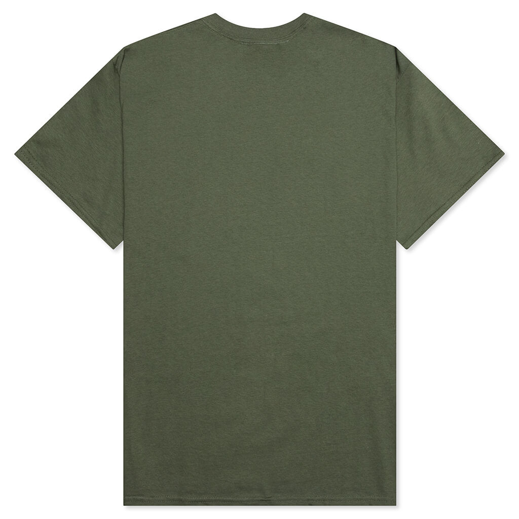 Fireball Tee - Military Green
