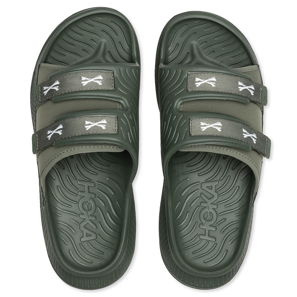 Hoka x WTAPS Ora Luxe - Four Leaf Clover/White