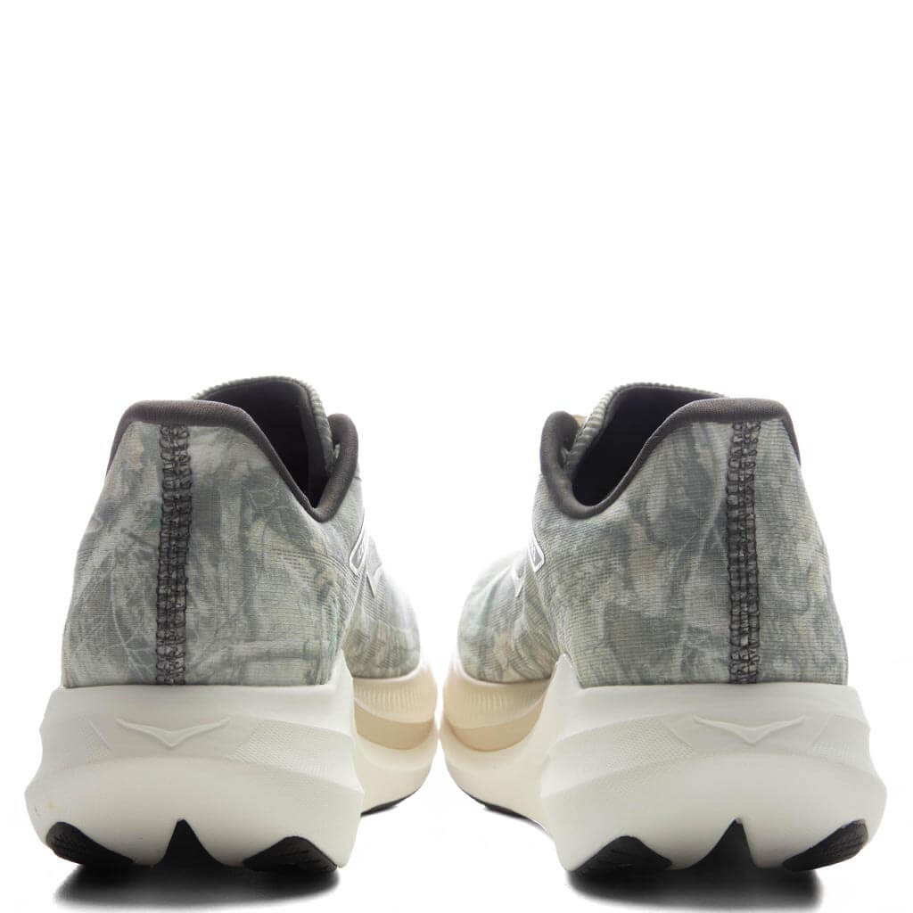 Hoka x John Elliott Rocket X 3 - Spray Green/Antique White