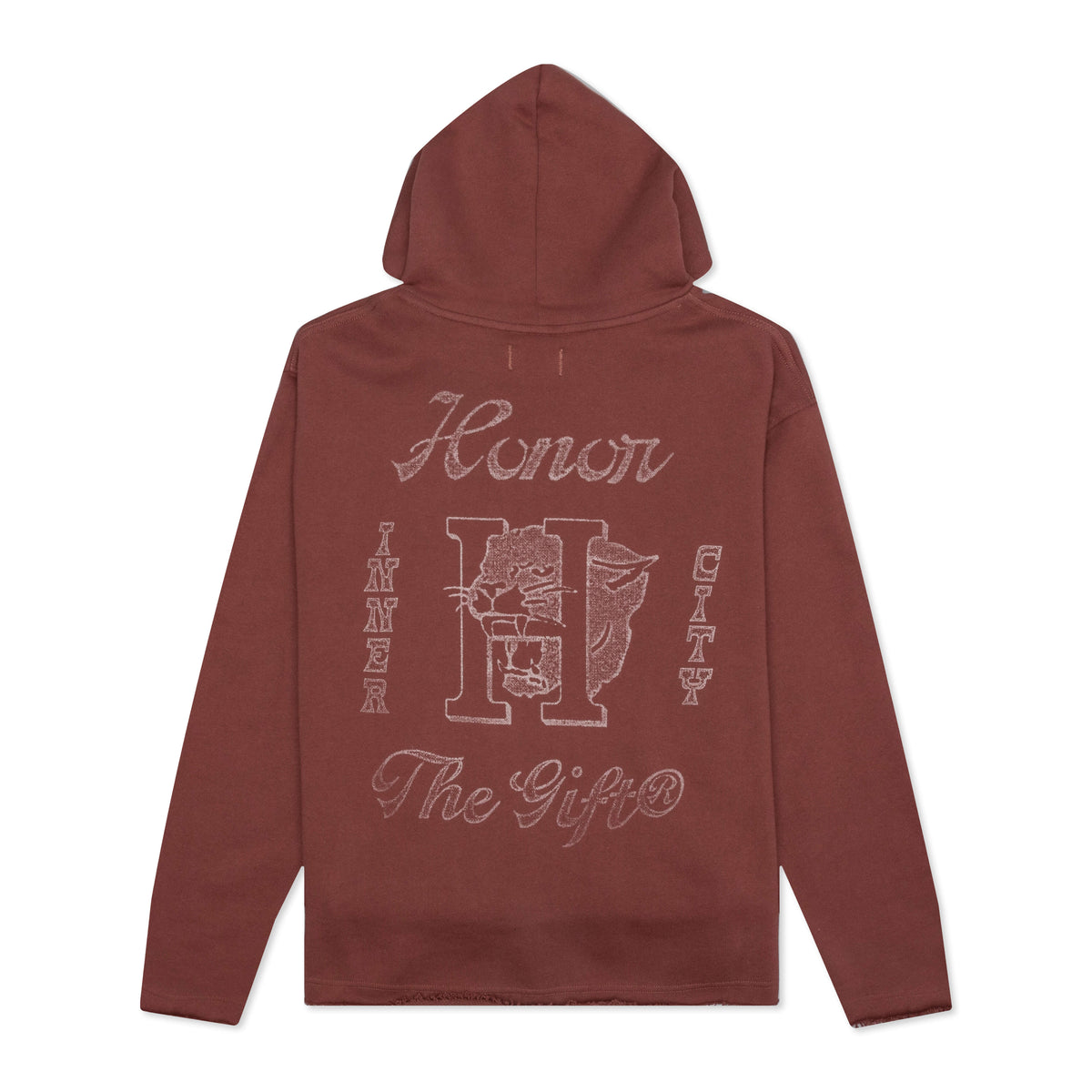 Honor The Gift Mascot Hoodie - Maroon