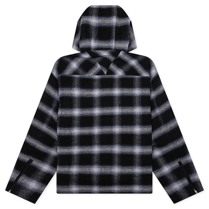 Hooded Over Shirt - Midnight Navy