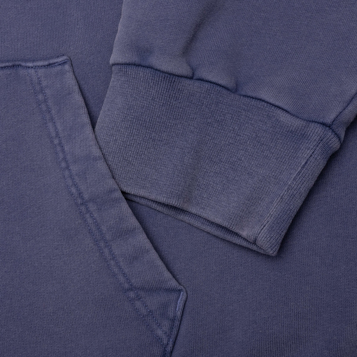 Shadow Oversized Hoodie - Medium Blue