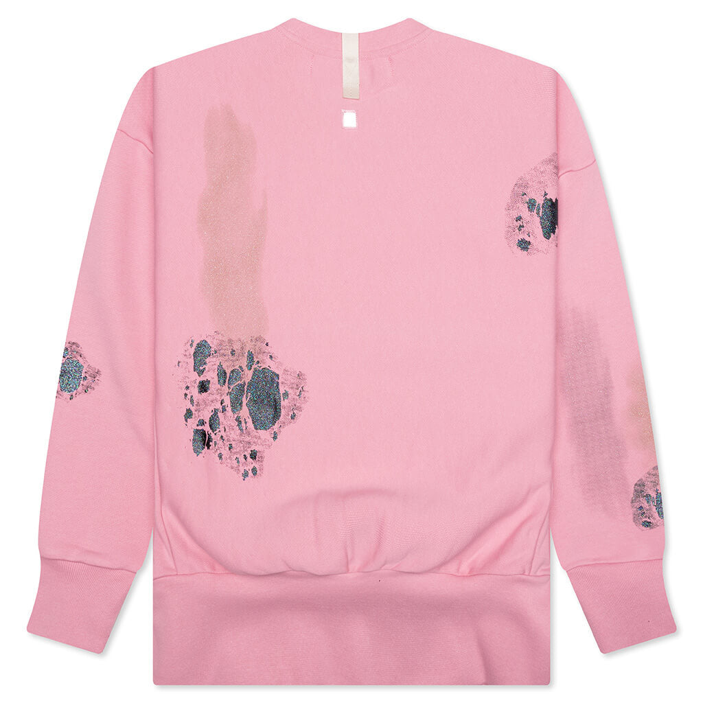 I Love Mankind But... Sweatshirt - Pink