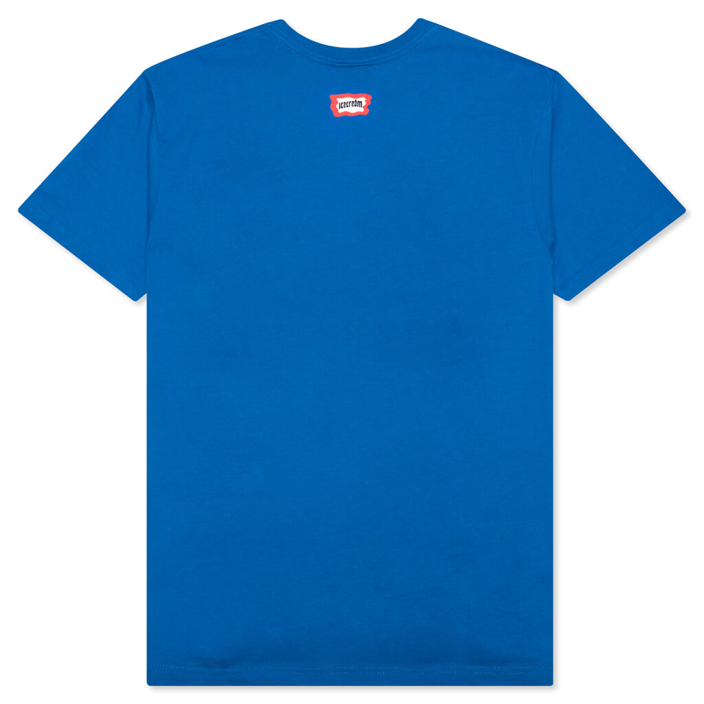 Flag S/S Tee - Strong Blue