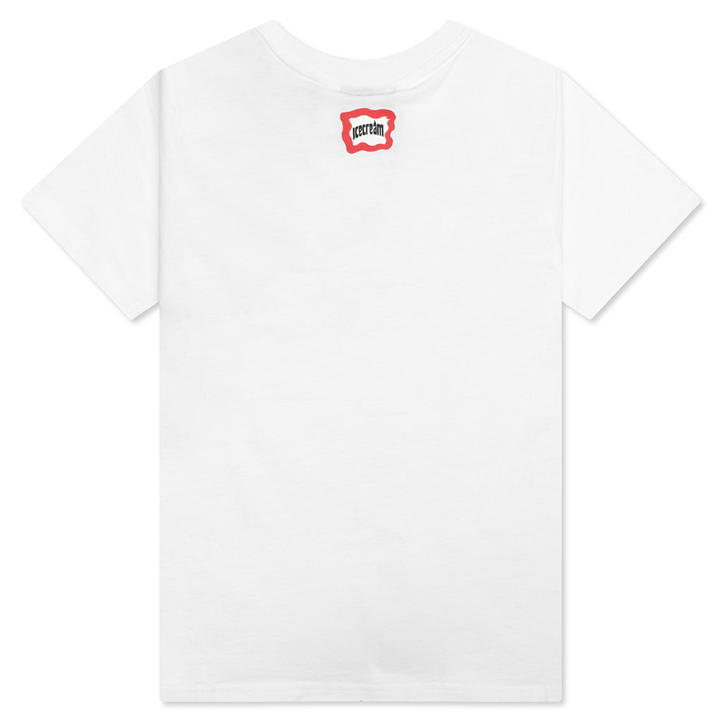 Kids Blocks S/S Tee - White