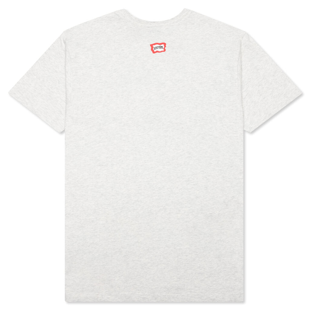 Neopolitan S/S Tee - Light Heather Grey