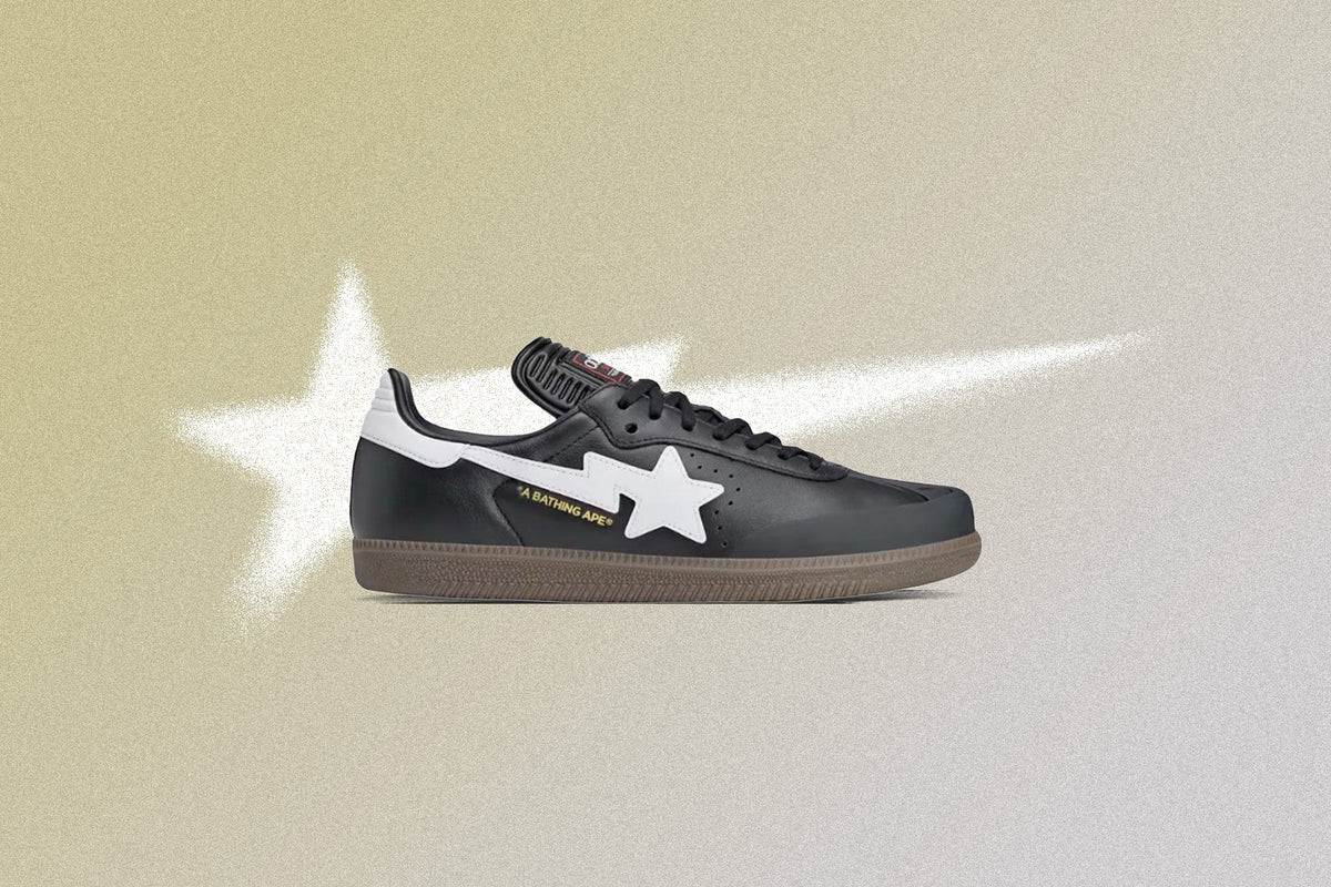 Adidas x BAPE Samba - Core Black/Cloud White/Gum