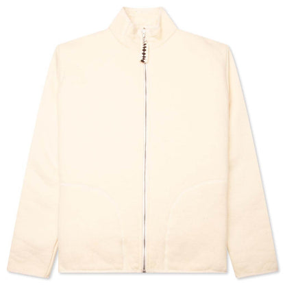 Reversible Sherpa Jacket - Eggshell