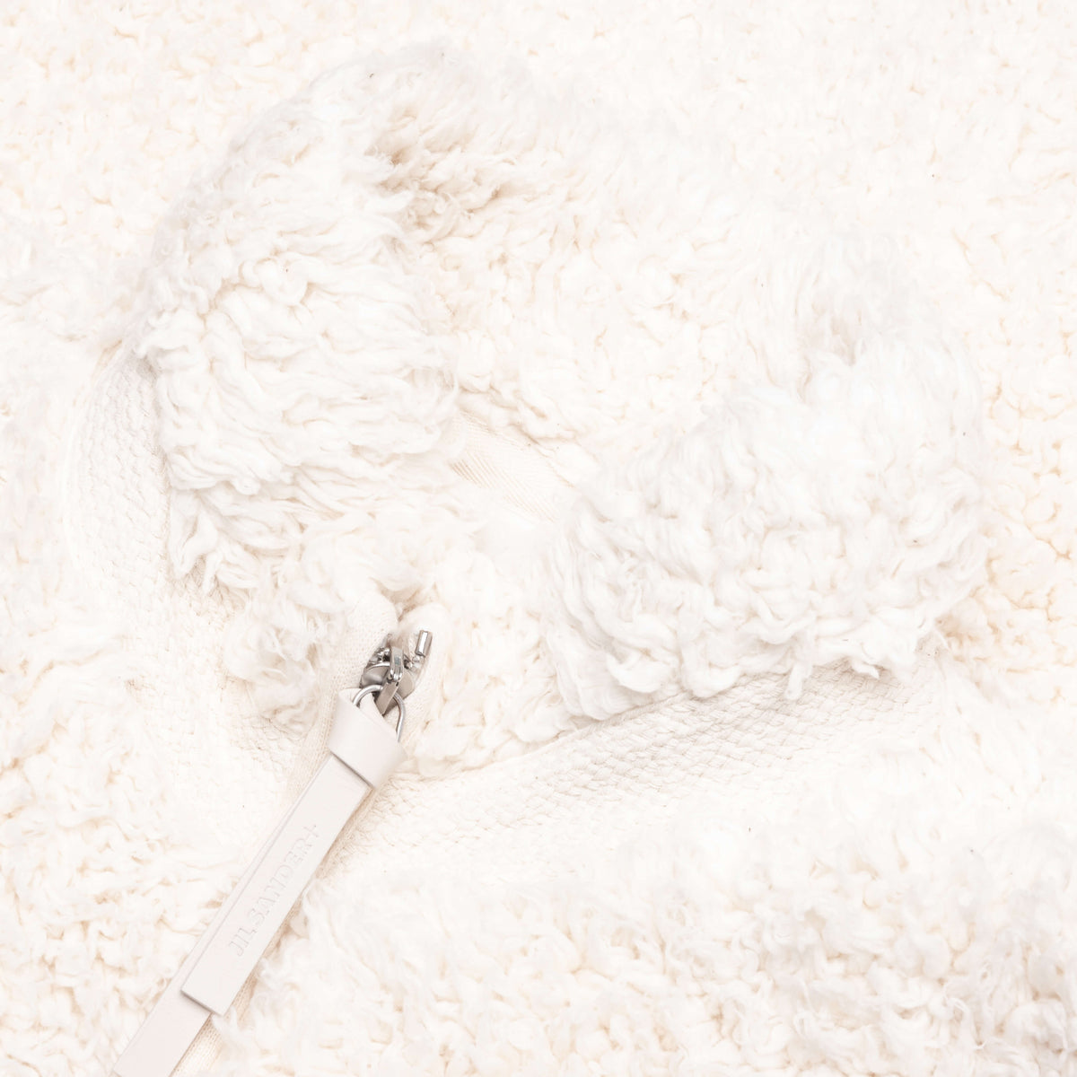Cotton Fleece Jacket - Eggshell