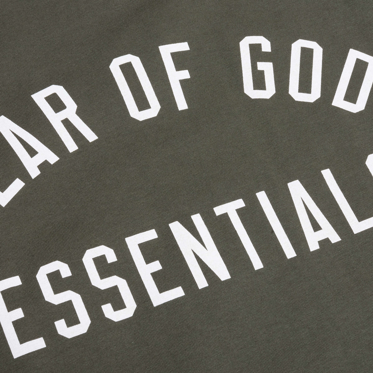 Jersey Crewneck Tee - Military