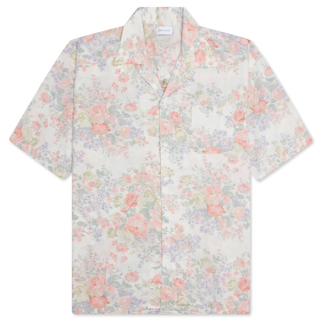 Camp Shirt - Ivory Tuscan Floral