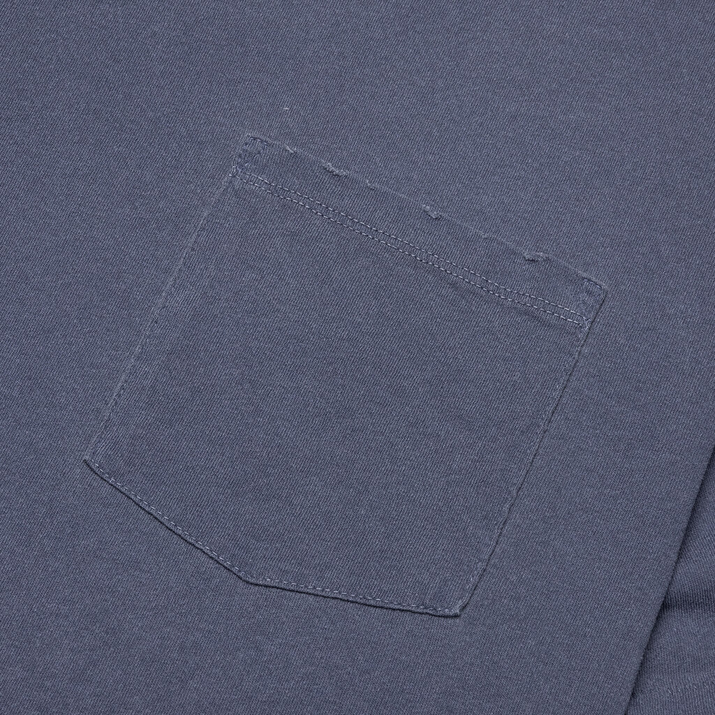 Folsom Pocket Tee - Vintage Cadet
