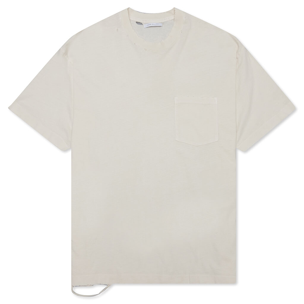 Folsom Pocket Tee - Vintage White
