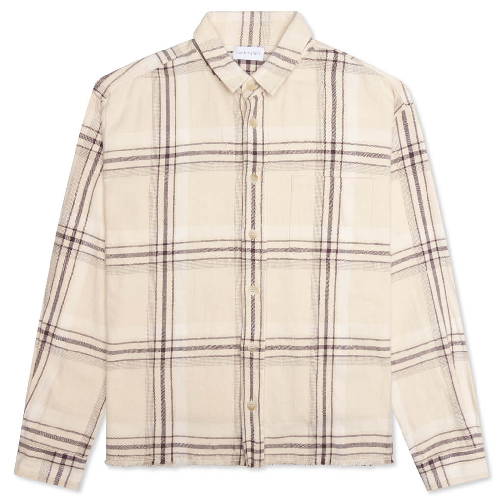 Hemi Oversized Shirt - Gobi Check