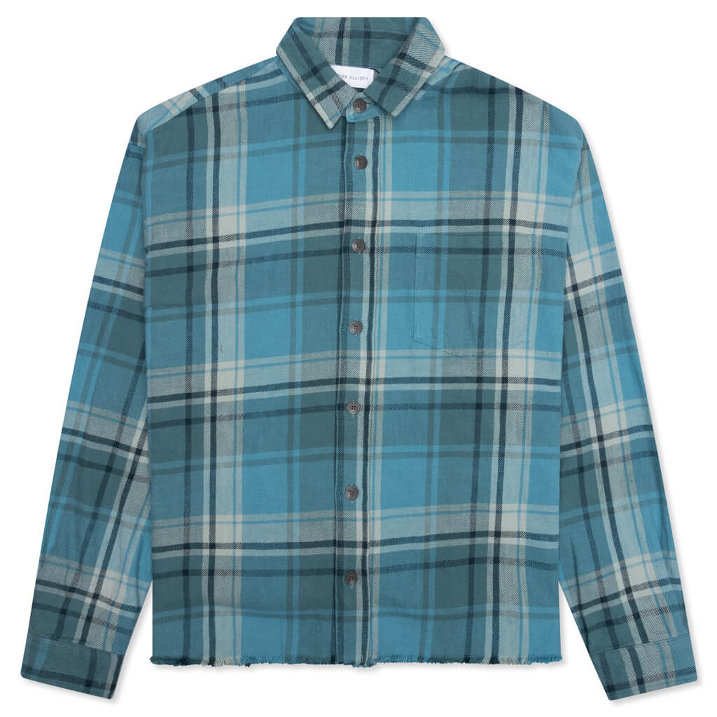 Hemi Oversized Shirt - Oceana Check