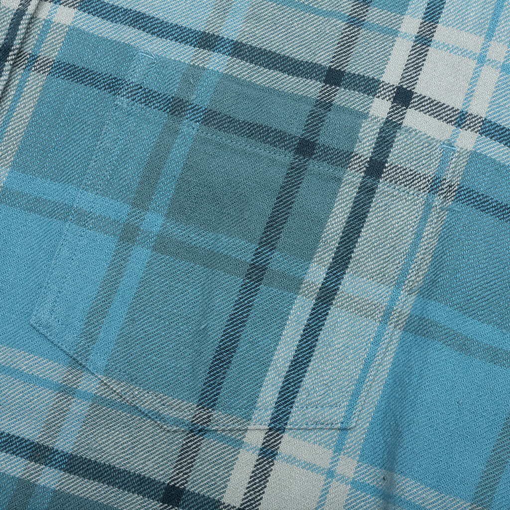 Hemi Oversized Shirt - Oceana Check